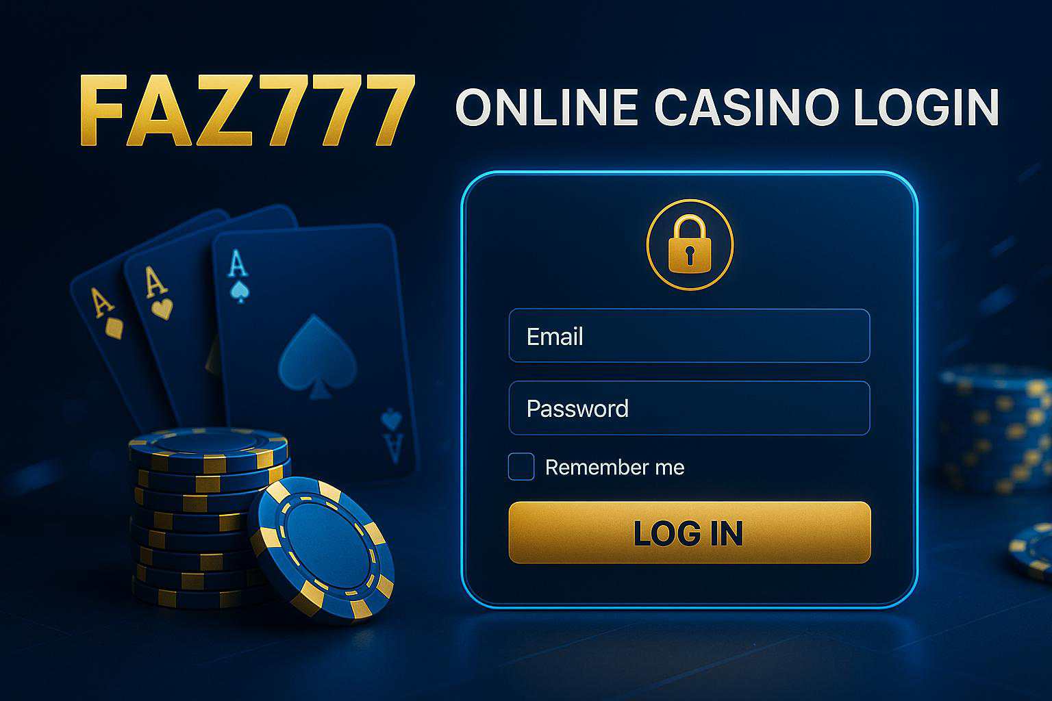 Login no Cassino FAZ777